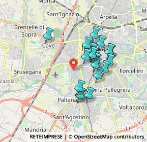 Mappa Via Alessandria, 35142 Padova PD, Italia (1.4285)