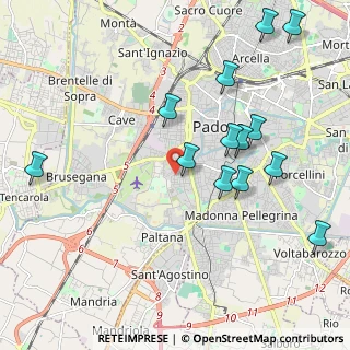Mappa Via Alessandria, 35142 Padova PD, Italia (2.23846)