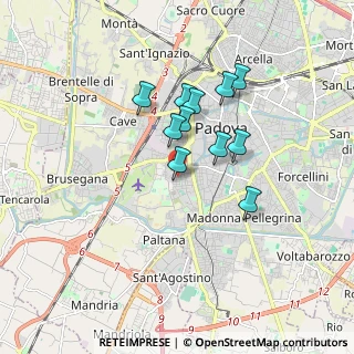 Mappa Via Alessandria, 35142 Padova PD, Italia (1.35091)