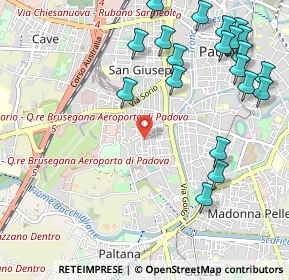 Mappa Via Alessandria, 35142 Padova PD, Italia (1.3245)