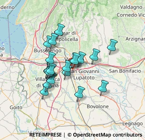 Mappa Tangenziale Sud, 37100 Verona VR, Italia (10.6945)