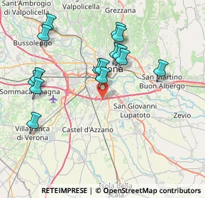 Mappa Tangenziale Sud, 37100 Verona VR, Italia (7.774)