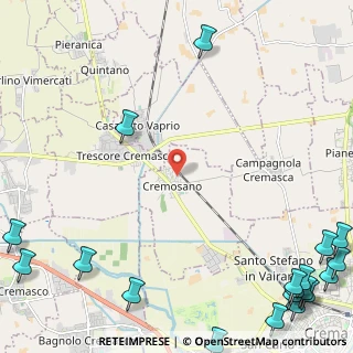 Mappa Via del Forno, 26010 Cremosano CR, Italia (4.1025)