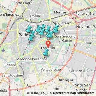 Mappa Via Michele Montaigne, 35128 Padova PD, Italia (1.31667)