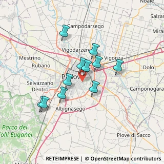 Mappa Via Michele Montaigne, 35128 Padova PD, Italia (5.78273)