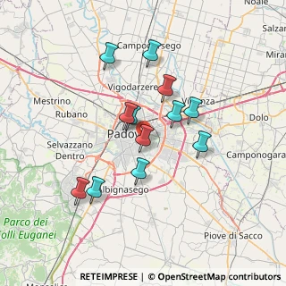 Mappa Via Taine Ippolito, 35128 Padova PD, Italia (6.06417)