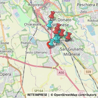 Mappa Via Campania, 20098 San Giuliano Milanese MI, Italia (1.27818)