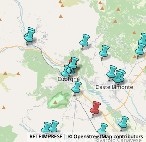 Mappa Via Bixio, 10082 Cuorgnè TO, Italia (4.7825)