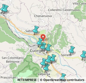 Mappa Via Bixio, 10082 Cuorgnè TO, Italia (2.52692)