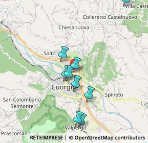 Mappa Via Bixio, 10082 Cuorgnè TO, Italia (2.22091)