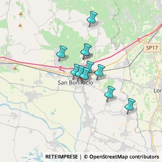 Mappa Presso Centro Commerciale di San Bonifacio, 37047 San Bonifacio VR, Italia (2.43364)