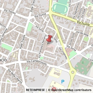 Mappa Via Sorte, 23, 37047 San Bonifacio, Verona (Veneto)