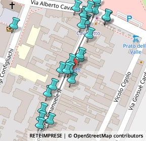 Mappa Corso Vittorio Emanuele II, 35100 Padova PD, Italia (0.07308)