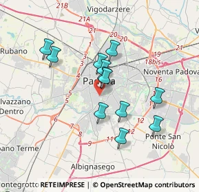 Mappa Corso Vittorio Emanuele II, 35100 Padova PD, Italia (2.93333)
