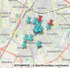 Mappa Corso Vittorio Emanuele II, 35100 Padova PD, Italia (1.02471)