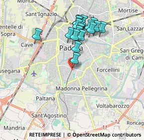 Mappa Corso Vittorio Emanuele II, 35100 Padova PD, Italia (1.753)