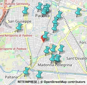 Mappa Corso Vittorio Emanuele II, 35100 Padova PD, Italia (1.1075)
