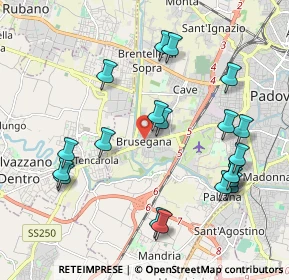 Mappa Via Monte Venda, 35143 Padova PD, Italia (2.191)