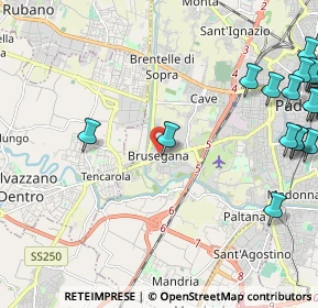 Mappa Via Monte Venda, 35143 Padova PD, Italia (3.21722)