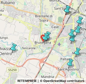 Mappa Via Monte Venda, 35143 Padova PD, Italia (2.52091)
