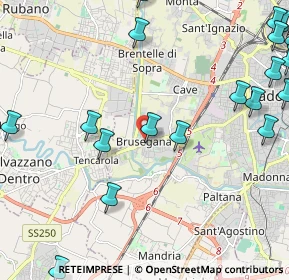 Mappa Via Monte Venda, 35143 Padova PD, Italia (3.1185)
