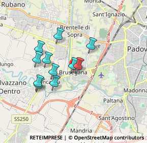 Mappa Via Monte Venda, 35143 Padova PD, Italia (1.47636)