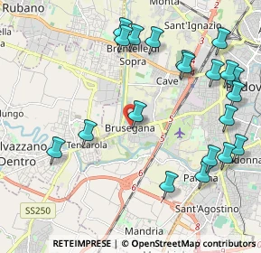 Mappa Via Monte Venda, 35143 Padova PD, Italia (2.4625)