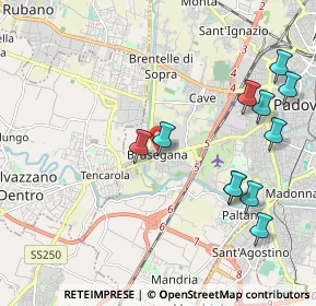 Mappa Via Monte Venda, 35143 Padova PD, Italia (2.29)