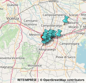 Mappa Via Monte Venda, 35143 Padova PD, Italia (5.10917)