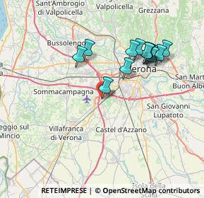 Mappa Via Cavour, 37062 Dossobuono VR, Italia (7.14)