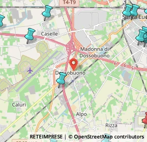 Mappa Via Cavour, 37062 Dossobuono VR, Italia (4.0895)