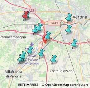 Mappa Via Cavour, 37062 Dossobuono VR, Italia (4.00214)