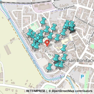 Mappa Via Chiesa Damiano, 37047 San Bonifacio VR, Italia (0.21071)
