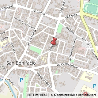 Mappa Viale Trieste, 13B, 37047 San Bonifacio, Verona (Veneto)