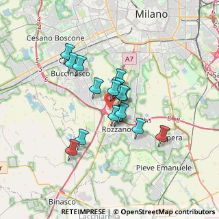 Mappa Strada 4, 20089 Rozzano MI, Italia (2.52438)