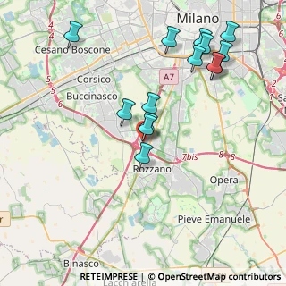 Mappa Strada 4, 20089 Rozzano MI, Italia (4.25214)