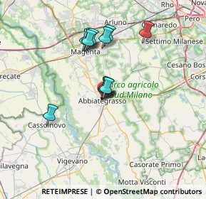 Mappa Via San Carlo Borromeo, 20081 Abbiategrasso MI, Italia (5.5875)