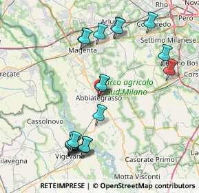 Mappa Via San Carlo Borromeo, 20081 Abbiategrasso MI, Italia (8.6345)