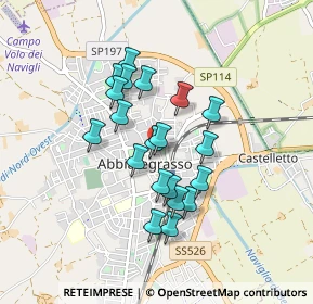Mappa Via San Carlo Borromeo, 20081 Abbiategrasso MI, Italia (0.701)