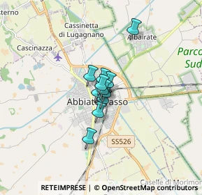 Mappa Via S. Carlo Barromeo, 20081 Abbiategrasso MI, Italia (0.73182)