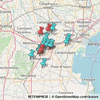 Mappa Via Piemonte, 35127 Padova PD, Italia (8.38588)