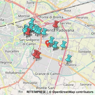 Mappa Via Piemonte, 35127 Padova PD, Italia (1.67)