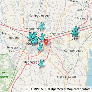 Mappa Via Piemonte, 35127 Padova PD, Italia (6.53462)
