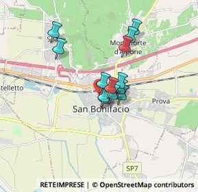 Mappa Via Marco Minghetti, 37047 San Bonifacio VR, Italia (1.20231)