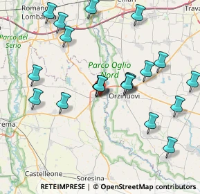 Mappa Largo Carlo Capretti, 26029 Soncino CR, Italia (8.341)