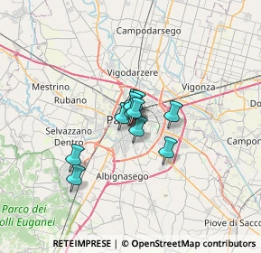 Mappa Via Orto Botanico, 35123 Padova PD, Italia (3.36545)