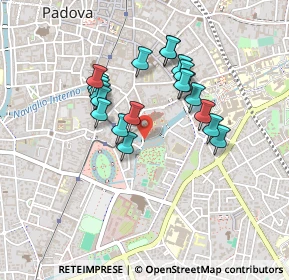 Mappa Via Orto Botanico, 35123 Padova PD, Italia (0.3745)