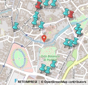 Mappa Via Orto Botanico, 35123 Padova PD, Italia (0.3255)