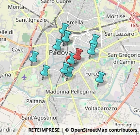 Mappa Via Orto Botanico, 35123 Padova PD, Italia (1.20231)