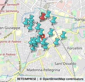 Mappa Via Orto Botanico, 35123 Padova PD, Italia (0.6625)